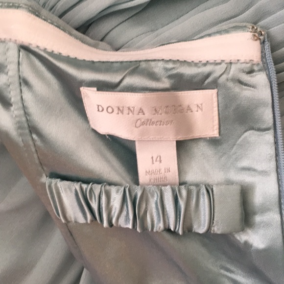 Donna Morgan Teal Gray Blue Formal Never worn - Picture 6 of 6
